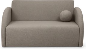 Sofa rozkładana Nubi trzyosobowa 140 cm z pojemnikiem - beżowa boucle Quelle 16