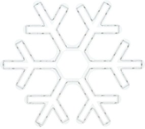 RGB Świąteczna dekoracja LED Colouring snowflake90 LED, 50 x 43 cm