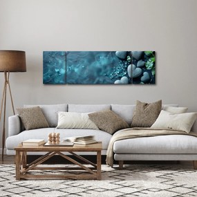 Obraz - Kamienie w kształcie serca (170x50 cm)