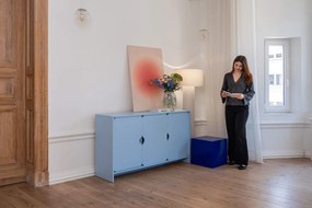 Niko komoda trzydrzwiowa Baby Blue