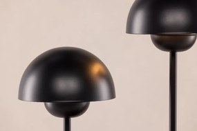 Czarna designerska lampa stołowa LYCKORNA
