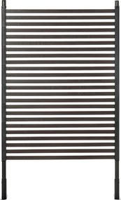 Outsunny Ogrodzenie Metalowe Brązowe 93x22x150cm Dla Ogrodu - Aosom PL