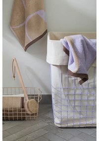 Fioletowy metalowo-tekstylny kosz na pranie 64 l Store-It – Mette Ditmer Denmark