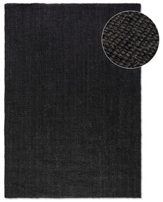 Czarny dywan z juty 60x90 cm Bouclé – Hanse Home