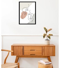 Plakat 29x41 cm Two Faces – Veronika Boulová