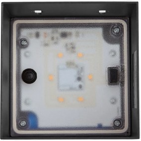 Zewnętrzna lampa ścienna czarna z LED IP65 Solarna - Charlene