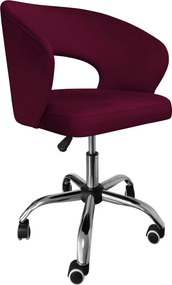 Fotel obrotowy AURA tkanina Welur krzesło biurowe