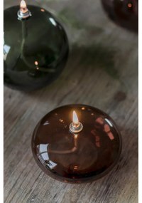 Szklana lampa olejna (wysokość 6 cm) Aura – Mette Ditmer Denmark
