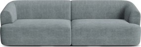 Ciemnoszara sztruksowa sofa 255 cm Campi – Cosmopolitan Design