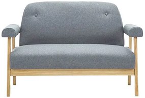 Tapicerowana sofa 2-osobowa Uxis 2G - jasny szary