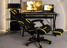 Gamingowy fotel obrotowy Naster z mechanizmem multiblock