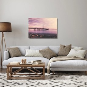Obraz na szkle - Port (70x50 cm)