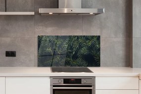 Panel szklany do Kuchni Świerkowe Gałązki