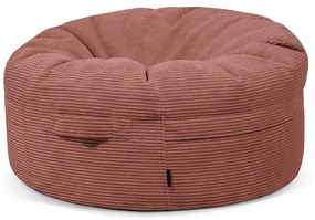 Ceglasty sztruksowy worek do siedzenia Roll 105 – SLOWDOWN