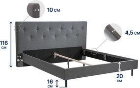 DORMEO DOLCE PRO BED FRAME CLASSIC HS1