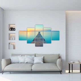 Obraz - Molo do nieskończoności (125x70 cm)
