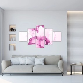 Obraz - Różowy wystrój (125x70 cm)