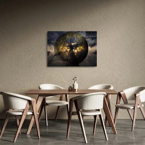 Obraz na szkle - Tajemnicze niebo (70x50 cm)