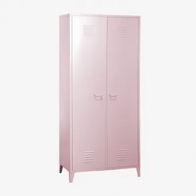 Zweitüriger Spindschrank Aus Stahl Pohpli Toasted Almond - Sklum