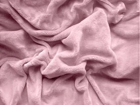 PrzytulneMieszkanie.pl Prześcieradło z mikropluszu SOFT 90x200 różowe