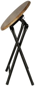Taboret składany do łazienki FORIO, loftowy, z siedziskiem 30 x 46 cm, WENKO