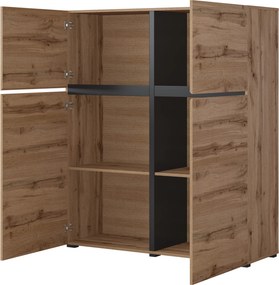 Komoda INCROCIO 119 cm do Salonu Sypialni Dąb wotan
