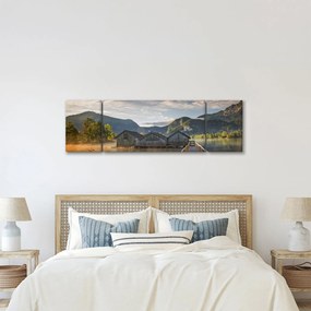 Obraz jeziora (170x50 cm)