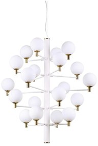 Ideal Lux - LED Żyrandol na lince COPERNICO 20xG9/3W/230V śr. 86 cm biały