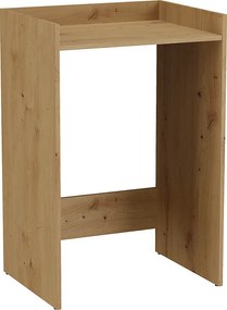 Szafka na Pralkę Pola NP |  Dąb Artisan | 64x50x97,5 cm | Stojąca Szafka Łazienkowa