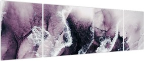 Obraz - Fioletowy marmur N⁰2 (170x50 cm)