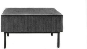 Stolik kawowy 120x40x70 cm tundra szary capella capl06