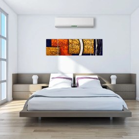 Obraz abstrakcji (170x50 cm)