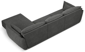 Szary narożnik (prawostronny) Vanda – Mazzini Sofas