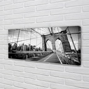 Zdjęcie na płótnie Most na Tle Wieżowców