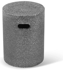 Czarny ogrodowy stolik Bonami Selection Loris, ø 35 cm