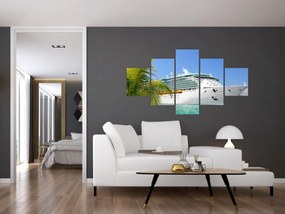 Obraz - Statek wycieczkowy (125x70 cm)