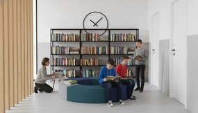 Szkolna pufa poczekalniana Tobo Light łuk