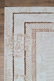 Dywan vintage Beyond Ramki beżowy 200 cm x 290 cm