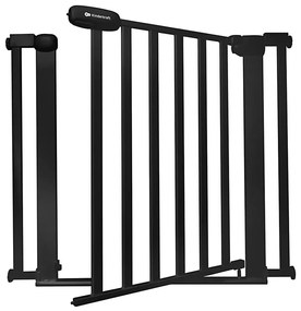 KINDERKRAFT - Bariera bezpieczeństwa LOCK&GO 75-103 cm czarny