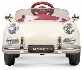 Baby Mix Elektryczny samochód dla dzieci RetroPearl, biały