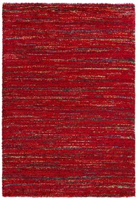 Dywan shaggy Nomadic czerwony 80 cm x 150 cm