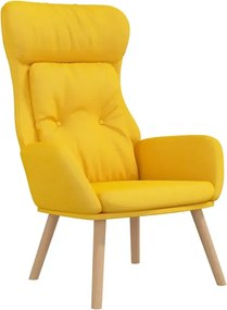 Musztardowy fotel do relaksu G1-H46