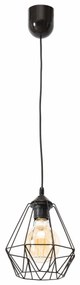 Lampa wisząca BENDINNI I czarna ELTAP