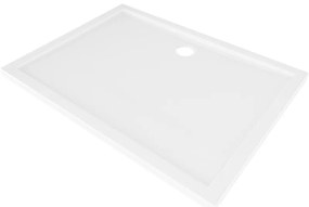 Mexen Flow brodzik prostokątny slim 120 x 75 cm, biały połysk - 46R107512