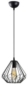 Czarna lampa wisząca ø 23 cm Diamond – Opviq lights