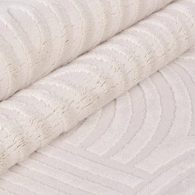 Dywan 3D nowoczesny Sahara Iluzja kremowy 280 cm x 370 cm