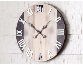 Zegar na ścianę nowoczesny efektowny okrągły cichy do kuchni salonu pokoju