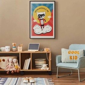 Plakat Szanowny kot 60x90 cm z ramą czarną z marginesem ARTGEIST B