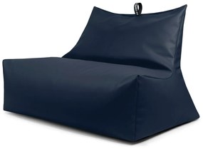 Ciemnoniebieski worek do siedzenia z imitacji skóry Icy Sofa – So Soft?