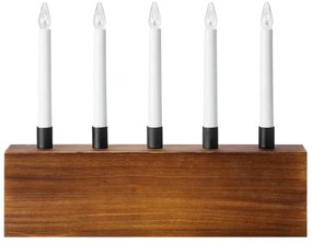 Brązowa świąteczna dekoracja świetlna Albero – Markslöjd